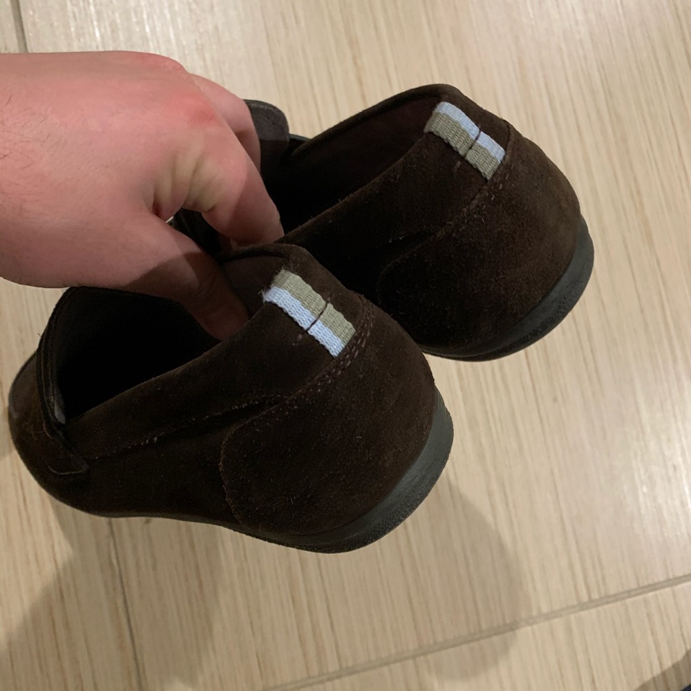 Ferragamo Brown Suede Leather Loafers - Picture 3 of 8